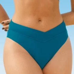 Women's V Front High Waist Bikini Bottom - Cupshe -Cupshe GUEST 3c9de1d4 3796 4382 b05b 2fb97409d3ea