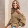 Women's Cable Knit Cutout Mock Neck Sweater - Cupshe -Cupshe GUEST 4456d16e d102 45eb b2e7 6c86a57406a9