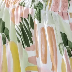 Cupshe 26 Women's Abstract Print Paperbag Pants -Cupshe