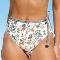 Women's Floral Paisley Pattern Tassel Tie Bikini Bottom - Cupshe -Cupshe GUEST 88a0977d e7a8 4d95 89ca 204792516bb0