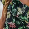 Women's Leaf Ruffled One-Shoulder Top - Cupshe -Cupshe GUEST 89cb667c 5063 486a 9245 972db7209cb3