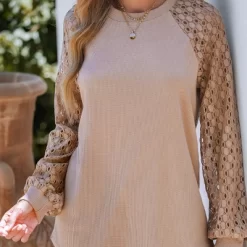 Women's Cutout Lace Sweater - Cupshe -Cupshe GUEST 9617419d 9281 41db a759 f888889e4031