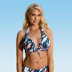 Women's Back Tie Halter Bikini Top - Cupshe -Cupshe GUEST a624d904 7f0c 4301 ab40 8cbd84ae9073