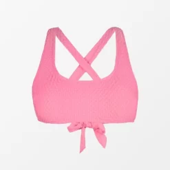 Women's Cross Back Plus Size Bikini Top -Cupshe